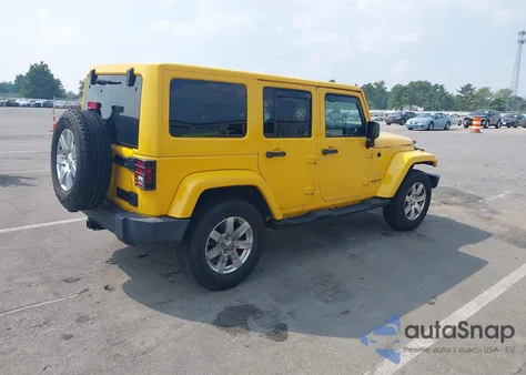 2015 Jeep Wrangler Unlimited Sahara из США, поврежденный, VIN 1C4BJWEG7FL665516
